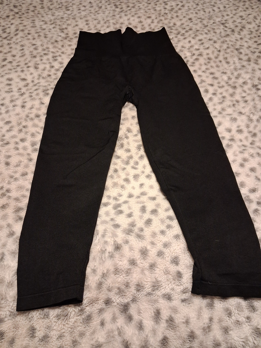 SHEIN Black High-Waist Stretch Leggings